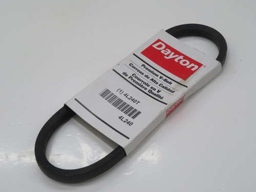 New DAYTON 4L240 V-BELT T233600 surplus at a great price