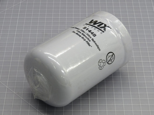 New WIX FILTERS 51448 SPIN-ON HYDRAULIC FILTER T239442 surplus at a ...