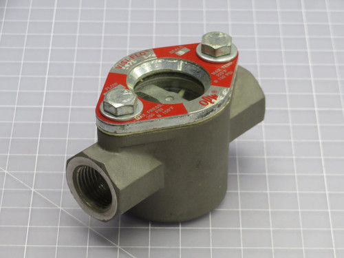 New OPW -156687 GLASS SIGHT STAINLESS THREADED FLOW INDICATOR T242272 ...