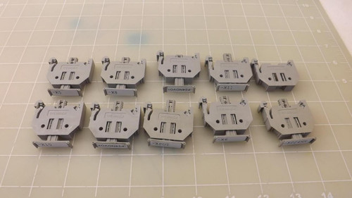 249, 249-119 Lot of 10 Wago 249 249-119 Terminal Block Ends w/ Group