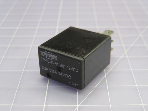 3 PCS NEW IN BOX Song Chuan 871 1C C R1 U01 12VDC Electromagnetic Relay - Foto 9