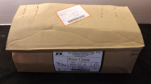 Lot of 10 PHD MANUFACTURING RISER CLAMP 551066EG T22250 - OCO Industrial