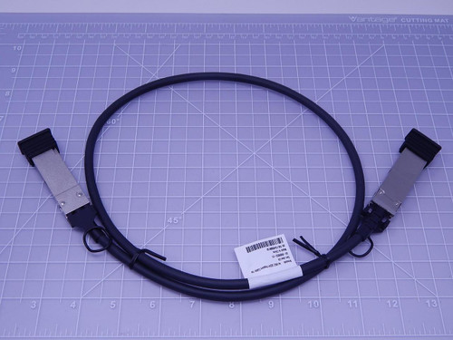New BROCADE 58-0000033-01 4X10GE QSFP PASSIVE CABLE 1M T135064 surplus ...