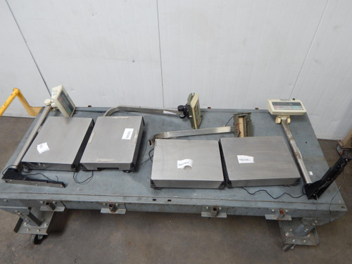 Used LOT OF 4 AND HW-30K FW-31K WEIGHT PLATFORM SCALES M1981 surplus at ...