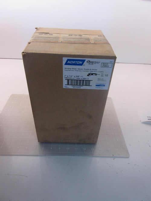 New LOT OF 10 NORTON 662529 29864 GRINDING WHEEL T52552 surplus at a ...