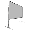 DA-LITE 88609 Fast-Fold Screen (77.5x138.5) 158" Diagonal