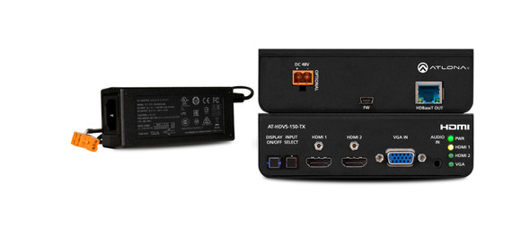 Atlona AT-HDVS-150-TX-PSK Three-Input HDBaseT Transmitter for HDMI and VGA