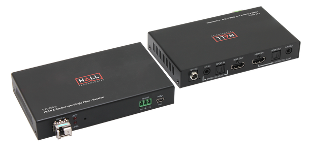 Hall Technologies FXT-460-R 4K HDMI 2.0 Fiber Optic Extender