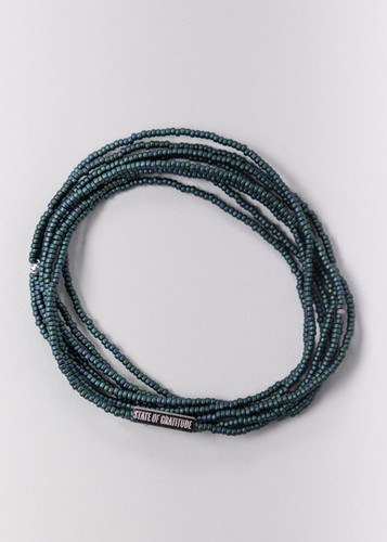 Midnight Intention Wrap Bracelet