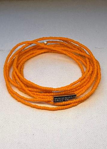 Mandarin Intention Wrap Bracelet