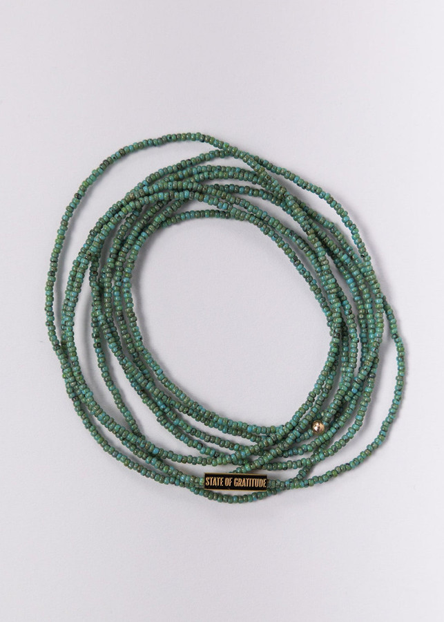 Turquoise Intention Wrap Bracelet