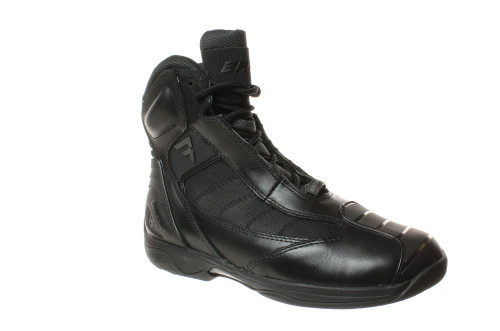 Bates Mens Beltline Black Motorcycle Boots