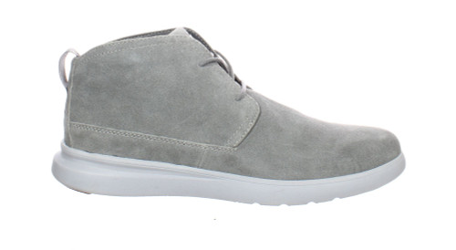 johnnie-O Mens The Chill Chukka Gray Ankle Boots Size 11.5 (6987087)