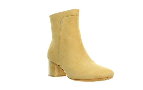TOMS Womens Evie Honey Nubuck Ankle Boots Size 8.5
