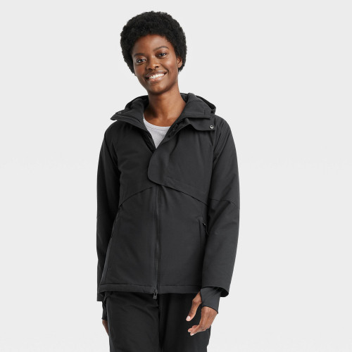 Womens Winter Jacket - All in Motion Black XL