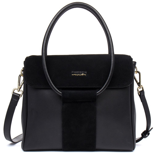 Figestin FIGESTIN Women Genuine Leather Designer Handbags Purse Ladies Tote Satchel Shoulder Bags