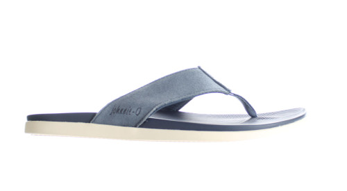 johnnie-O Mens Boardwalk Sandal Gray Flip Flops Size 9 (2308547)