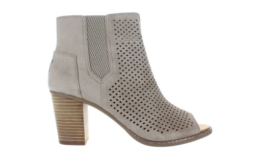 TOMS Womens Majorca Taupe Open Toe Booties Size 11 (1666723)