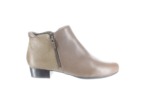 Trotters Womens Major Dark Taupe Ankle Boots Size 11 (2E) (1615183)