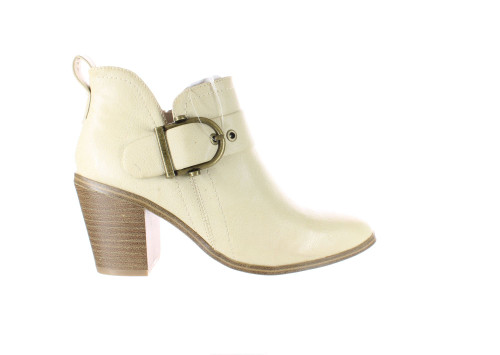 Bare Traps Womens Karina Beige Ankle Boots Size 6.5 (7502441)