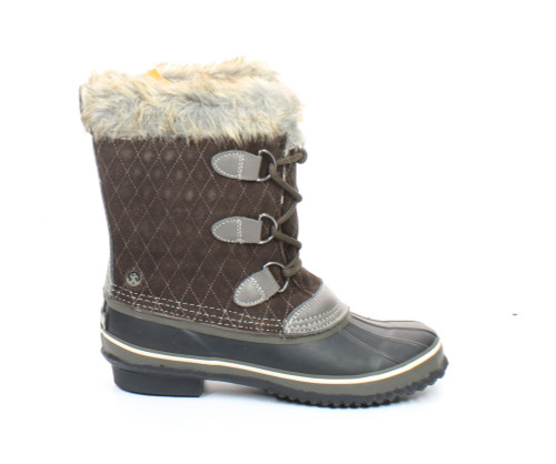 Northside Womens Mont Blanc Brown Snow Boots Size 6 (151666)