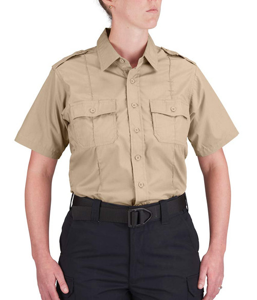 Propper Womens SS Class B Womens Ripstop Uniform Tactical Shirt - Short Sleeve