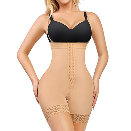 FeelinGirl Post Surgery Fajas Colombianas Seamless Butt Lifter Shapewear High