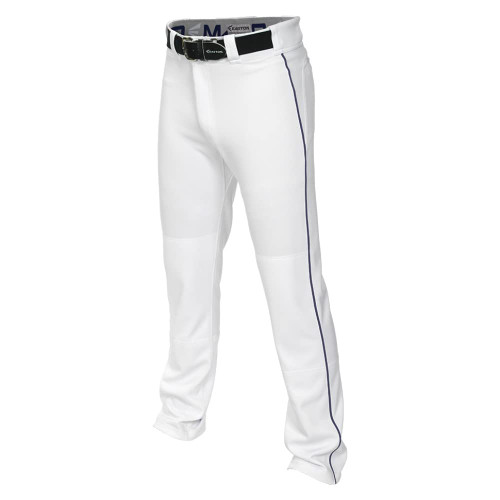 Easton MAKO 2 Baseball Pant, Youth, Medium, White/Navy