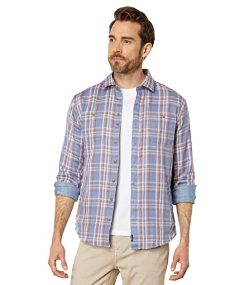 johnnie-O Messer Shirt Jacket (Laguna Blue) Men's Clothing