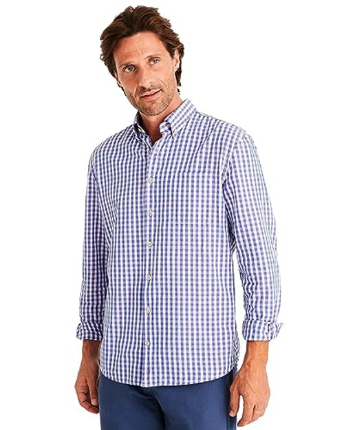 johnnie-O Abner Hangin' Out Button Up Shirt Chateau/XL