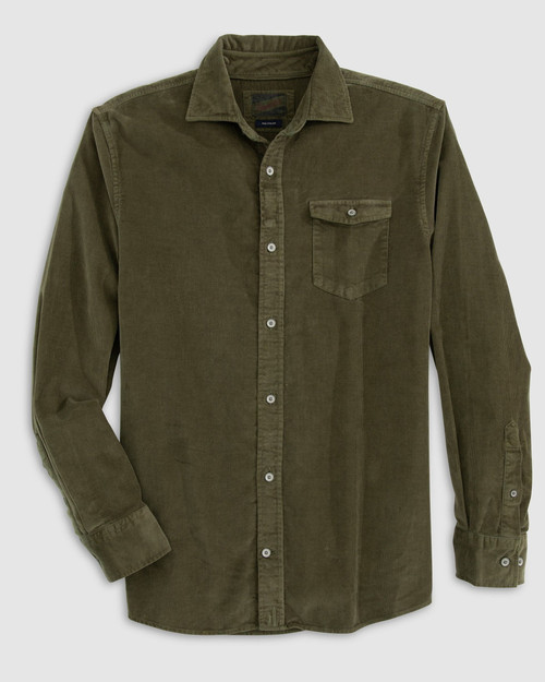 johnnie-O Kodiak Hangin Out Corduroy Button Up Shirt