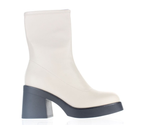 Call It Spring Womens Steffanie Beige Fashion Boots Size 9 (7668897)