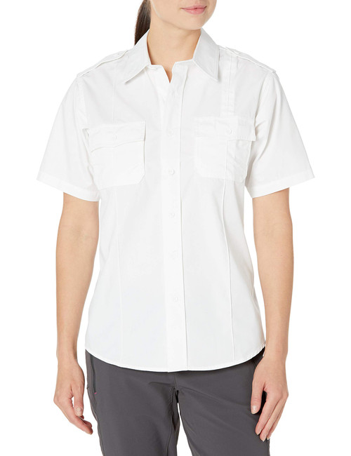 Propper womens Propper Women's Duty Shirt Short Sleeve, White, Small
