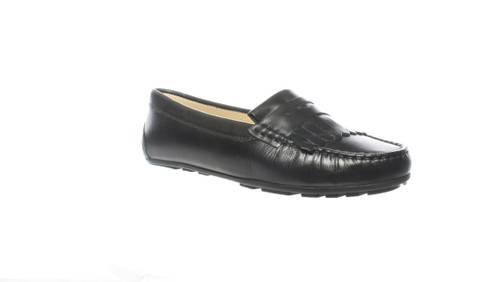Driver Club USA Womens Allentown Black Nappa Loafers Size 6.5 (1611109)