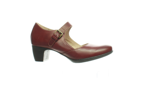 Softwalk Womens Irish Red Mary Jane Heels Size 6.5 (Narrow) (1802085)