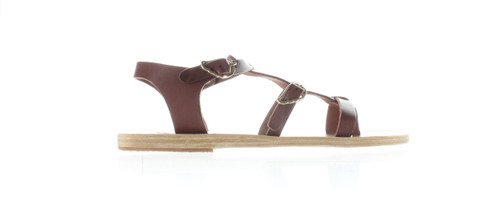Ancient Greek Sandals Womens Grace Kelly Brown Ankle Strap Sandals EUR 36