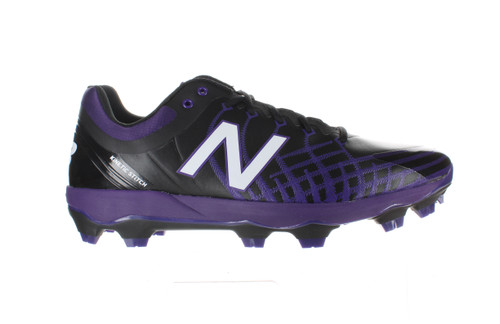 New Balance Mens Pl4040p5 Black/Purple Baseball Cleats Size 16 (2014955)