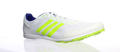 Adidas Mens Distancestar White Track Shoes Size 14 (1218756)