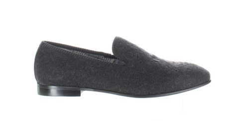 Tallia Mens Enrico Dark Grey Loafers Size 10 (1806235)