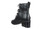 SOREL Womens Catea Black Combat Boots Size 5.5 (6887522)