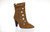 LFL by Lust for Life Womens Casablanca Cognac Suede Fashion Boots Size 7