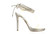 JLO by Jennifer Lopez Womens Astech Gold Ankle Strap Heels Size 6 (7684760)