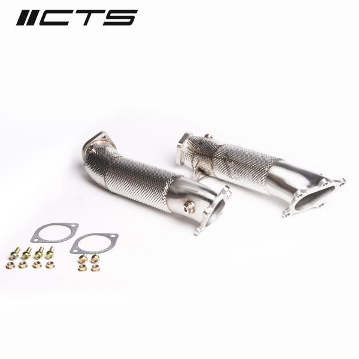 CTS Turbo Cast Stainless Steel 3.5″ Downpipes - Nissan R35 GT-R