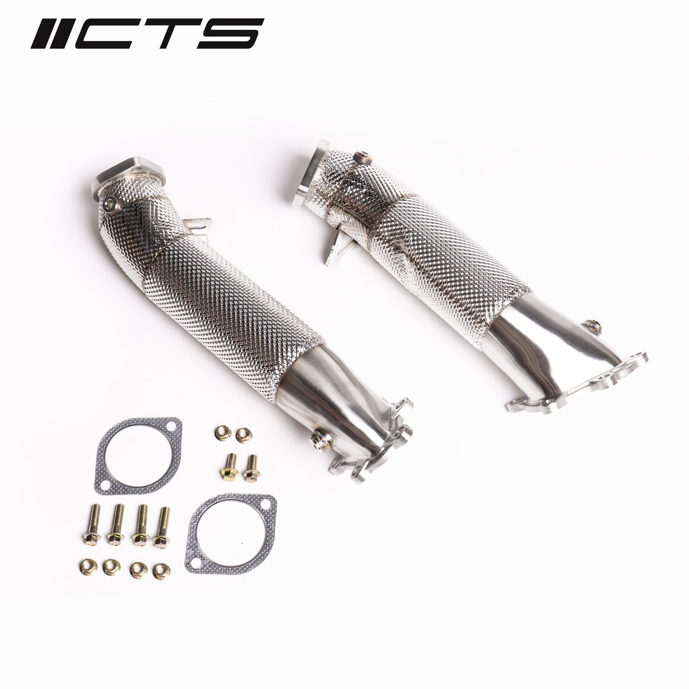 CTS Turbo Cast Stainless Steel 3.5″ Downpipes - Nissan R35 GT-R