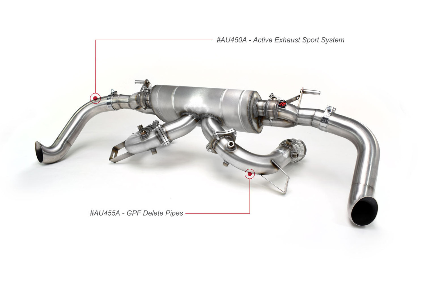 Quicksilver Exhaust System -  Audi R8 V10 (with GPFs) Sport Exhaust with Sound ArchitectTM OR GPF delete pipes (2020 on EURO Spec) Quicksilver Exhaust System -  Audi R8 V10 (with GPFs) Sport Exhaust with Sound ArchitectTM OR GPF delete pipes (2020 on EURO Spec)