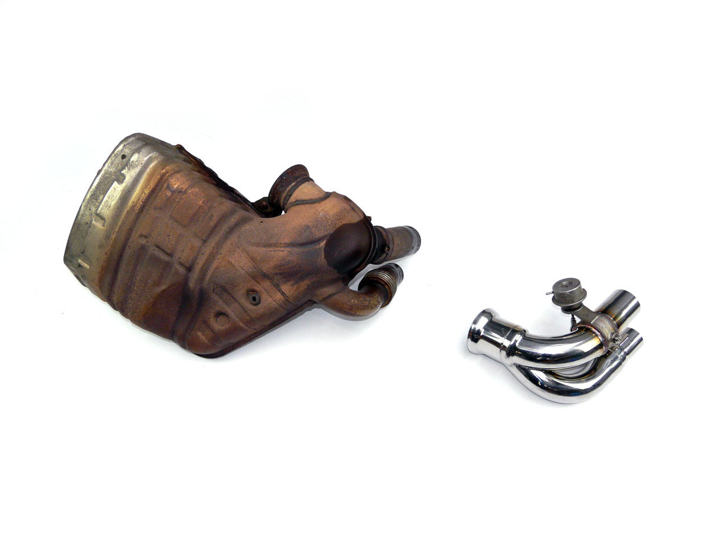 Quicksilver Exhaust System -  Porsche 911 GT3 and RS inc. 4.0 (997 Gen 1 and 2) - Sport Side Muffler Deletes with Sound ArchitectTM (2006-12)