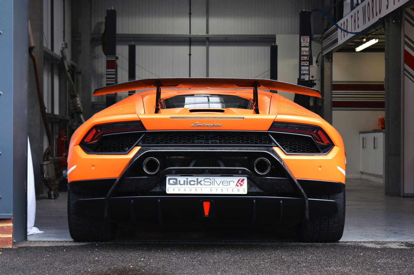 Quicksilver Exhaust System -  Lamborghini Huracan Performante LP640-4 inc. EVO (non OPF) - Titan Sport Exhaust with Sound ArchitectTM (2018-19)