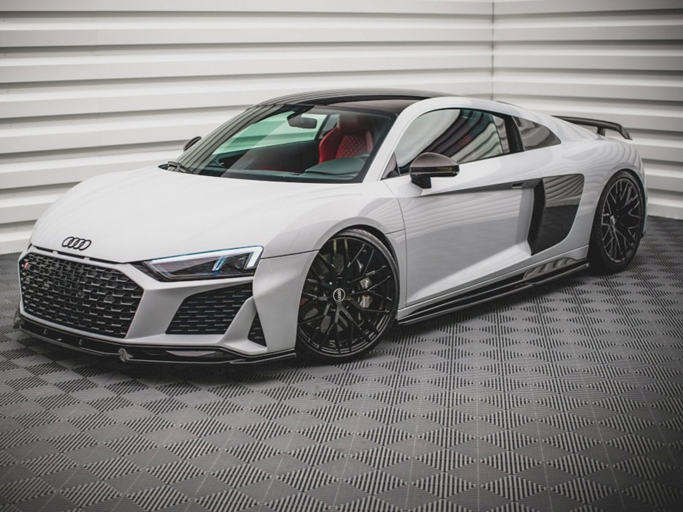 Maxton Side Skirts Diffusers V.1 Audi R8 Mk2 Facelift
