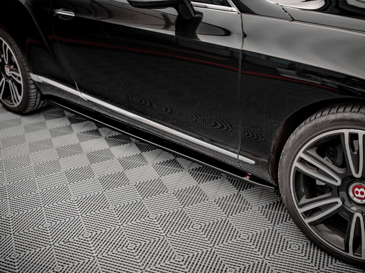Maxton Side Skirts Diffusers Bentley Continental GT V8 S MK2 (2014-2016)