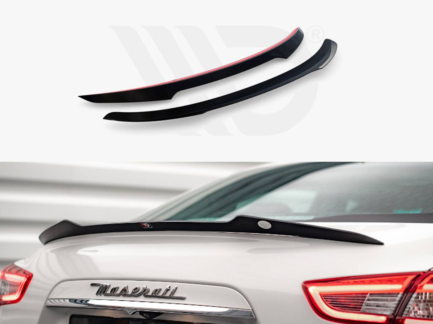 Maxton Spoiler CAP Maserati Ghibli Mk3 Maxton Spoiler CAP Maserati Ghibli Mk3